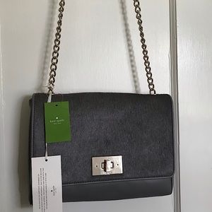 KATE SPADE chain shoulder leather bag purse